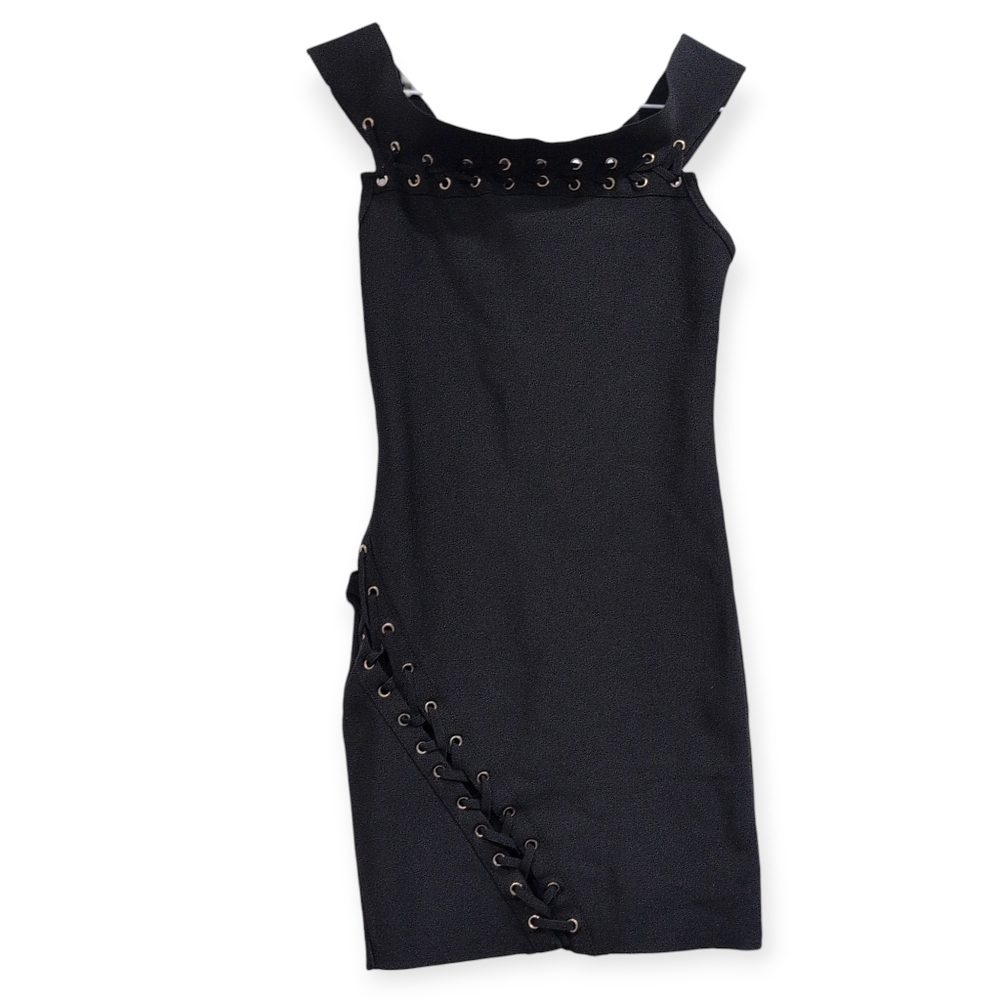 by the way XSmall Off Shoulder Black Dress